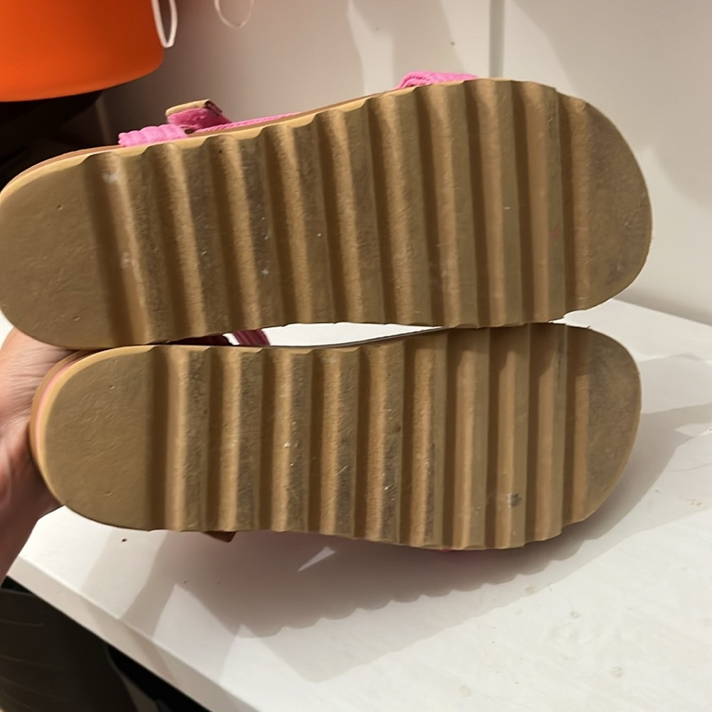 REEF Women’s Pink Platform Sandals 10 - Picture 6 of 6